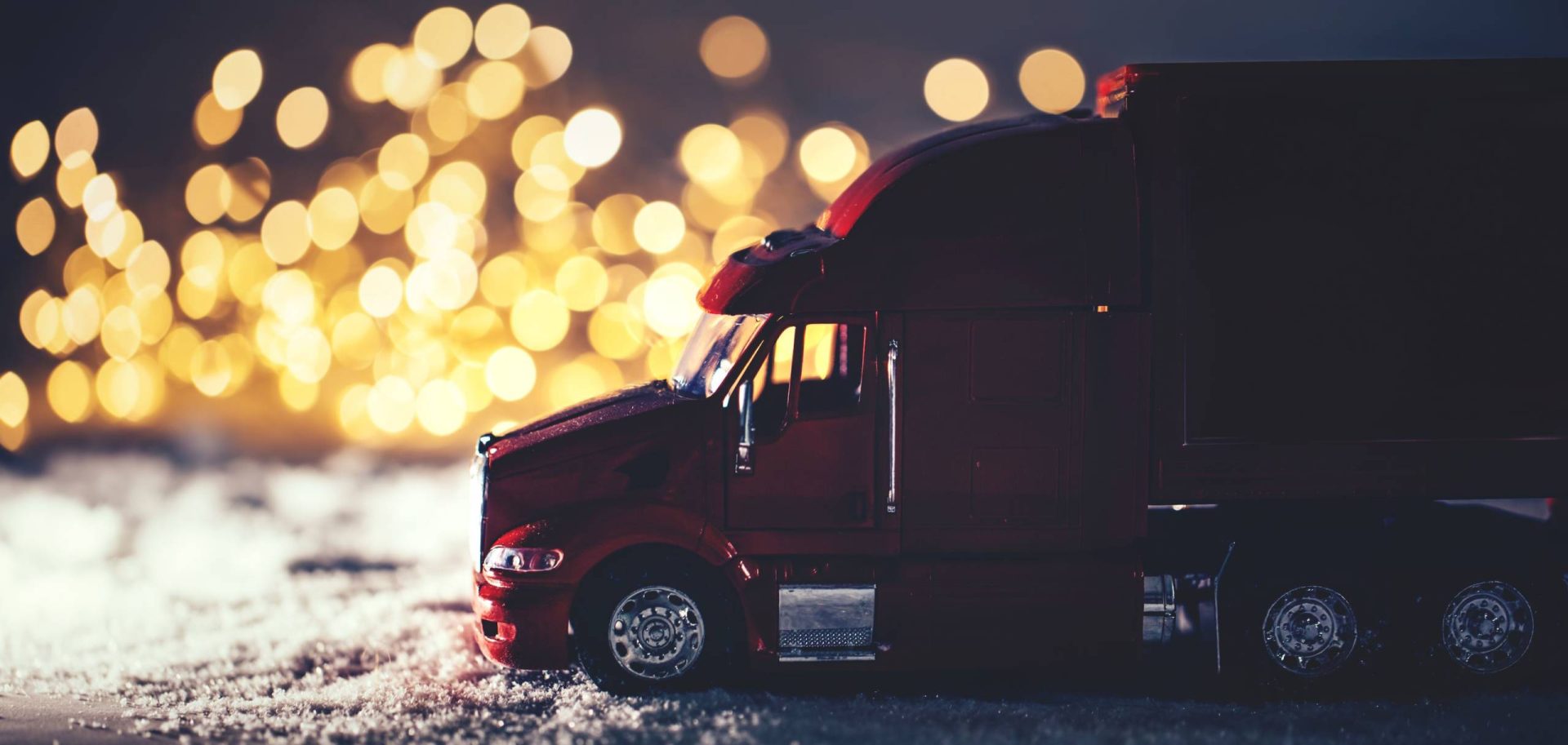 Picture of Toy Truck at Christmas
